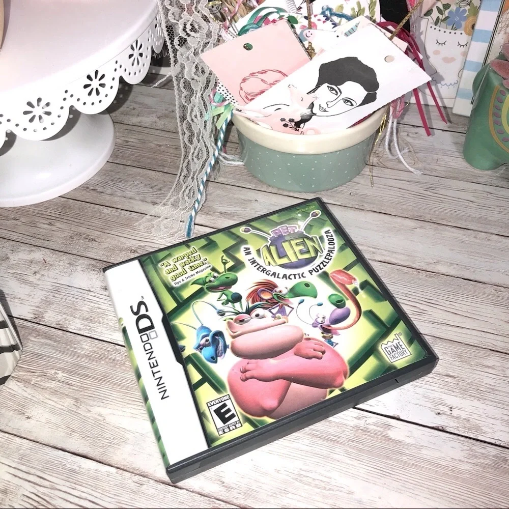 Nintendo DS Pet Alien An Intergalactic Puzzlepalooza Video Game Rated E